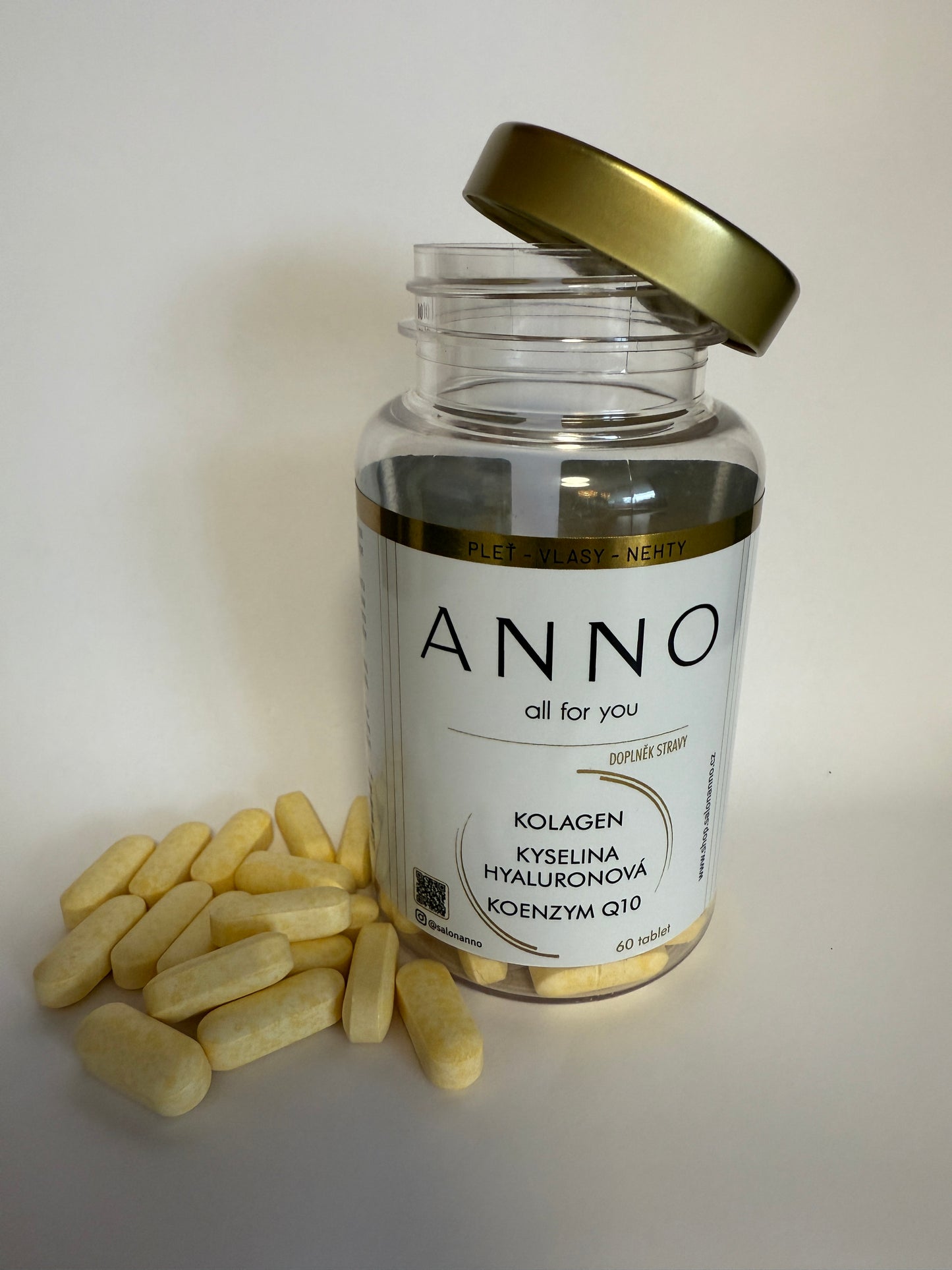 ANNO all for you- KOLAGEN + KYSELINA HYALURONOVÁ + KOENZYN Q10