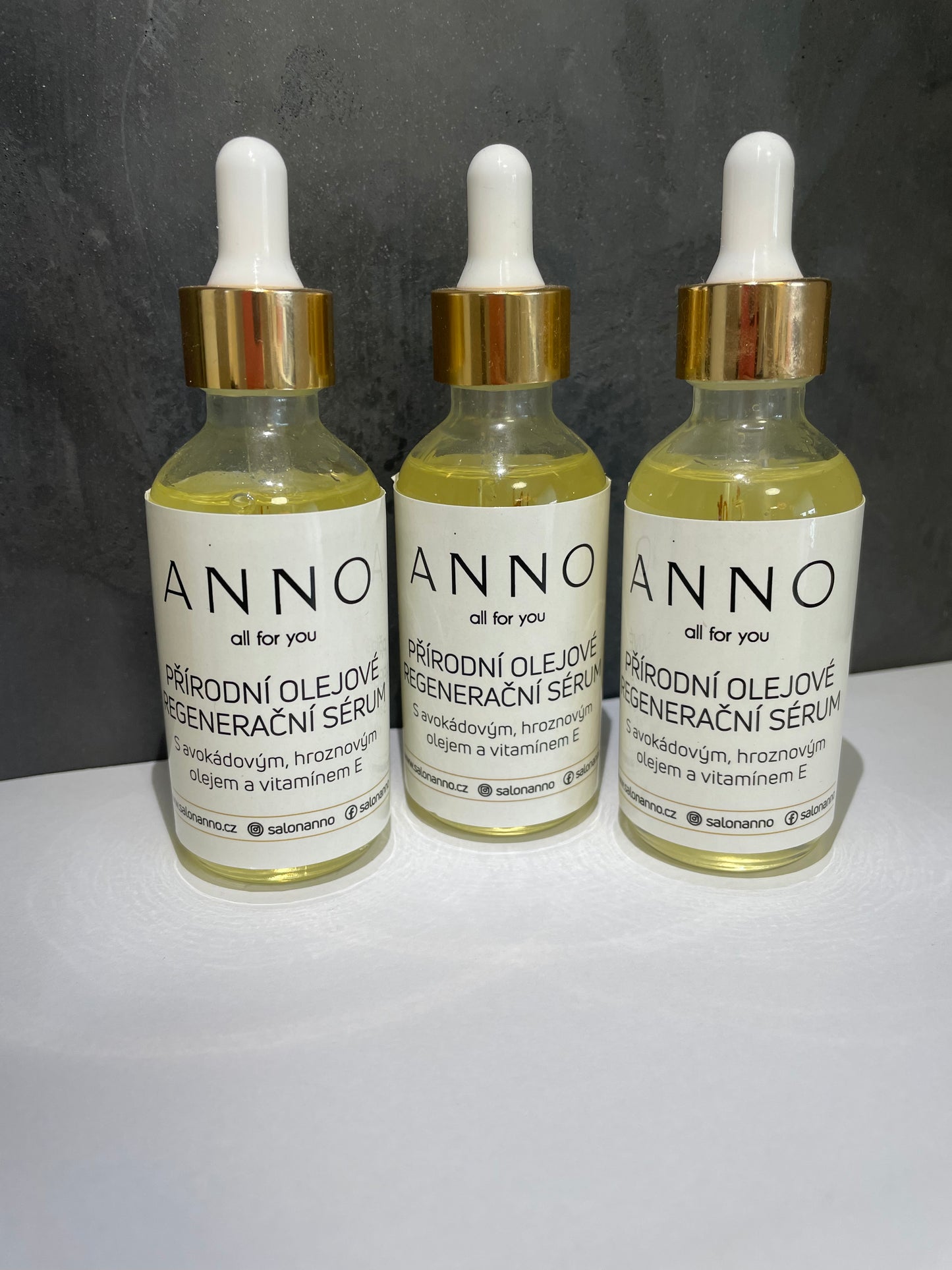 Přírodní olejové regenerační sérum 60ml