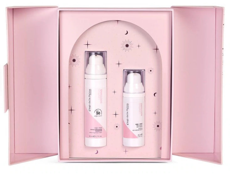 Dárkový kit Soothing | Tónovací krém s SPF50 a zklidňující sérum proti zčervenání
