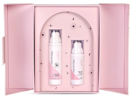 Dárkový kit Soothing | Tónovací krém s SPF50 a zklidňující sérum proti zčervenání