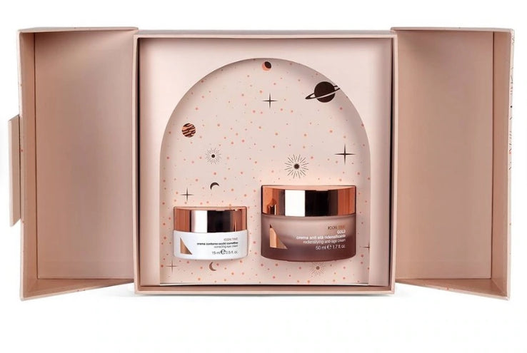 Dárkový set Icon Time II. | Koreční oční krém a zlatý zpevňující krém